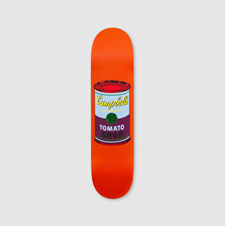 The Skateroom Pop Art Andy Warhol Campbells Soup Purple Kaykay Tablo