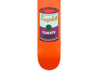 The Skateroom Pop Art Andy Warhol Campbells Soup Purple Kaykay Tablo