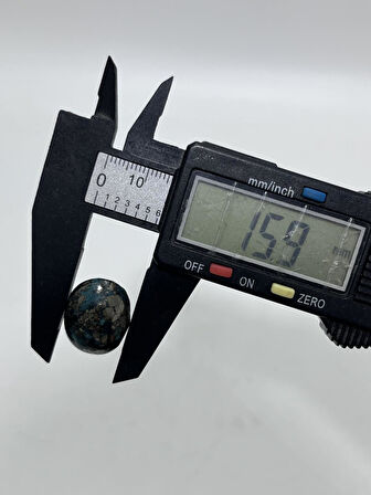 Okyanus Temalı Doğal Kabaşon Firuze Taşı 26,2 Karat - Turkuaz Taşı 5,26 Gram