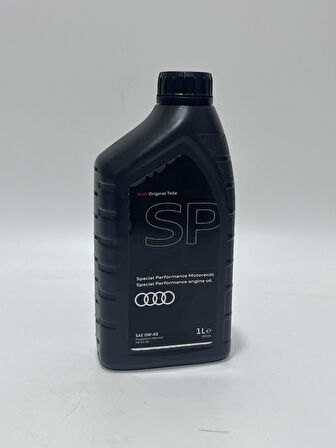 Audi SAE 0W-40 Performans Motor Yağı 1Lt