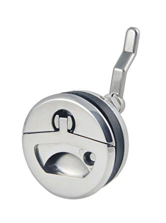 Marinetech Paslanmaz Çelik Yuvarlak Kilitli Kulp 62mm 814731450RS