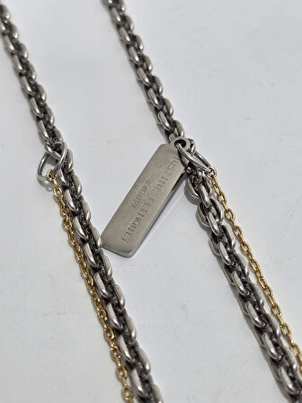 Justin Clenquet 925 Ayar Gümüş Kolye 4,5mm 24,95 Gram