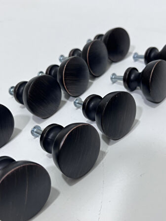 Vintage Dolap Mobilya Düğme Kulp 31,5mm (10 Adet)