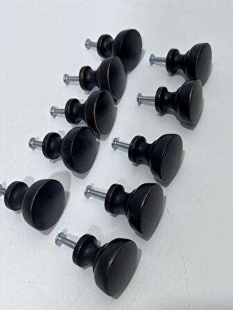 Vintage Dolap Mobilya Düğme Kulp 31,5mm (10 Adet)