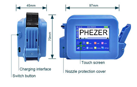 Phezer Mini El Tipi Kodlama Cihazı