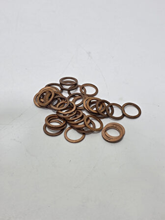 Bakır Conta 17,7x13,5x1,2mm (35 Adet)