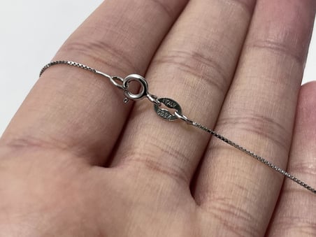 Ashiqi Doğal Barok İnci 925 Ayar Gümüş Kolye 6,85 Gram