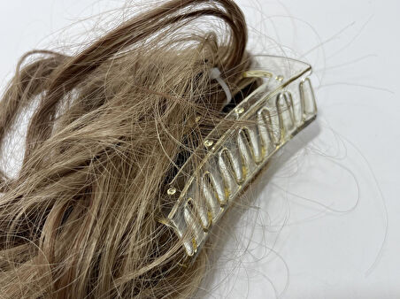 At Kuyruğu Dalgalı Postiş Saç (Tokalı) 12H24