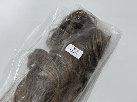 At Kuyruğu Dalgalı Postiş Saç (Tokalı) 12H24