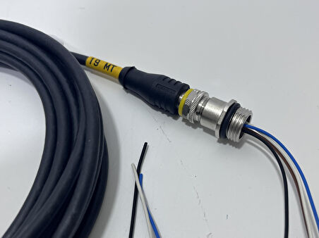 Turck RSS4.4T-5/TXL Aktüatör Sensör Bağlantı Kablosu 5 Metre 6626340