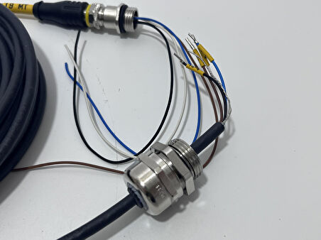 Turck RSS4.4T-5/TXL Aktüatör Sensör Bağlantı Kablosu 5 Metre 6626340