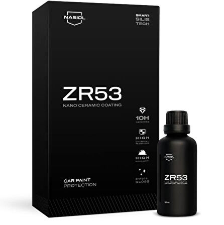 Nasiol ZR53 Araç Nano Seramik Kaplama ve Boya Koruma 50ml