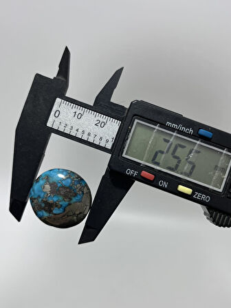 Okyanus Temalı Doğal Kabaşon Firuze Taşı 74,4 Karat - Turkuaz Taşı 14,89 Gram