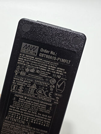 Mean Well GST90A15-P1MFLT Adaptör 90W 15V