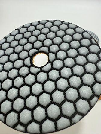 Granit ve Mermer Parlatma Pedi 200 Grid 100mm (10 Adet)