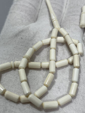 Kesme Fildişi Tesbih 5,64 Gram - Koleksiyonluk Fil Dişi Tespih