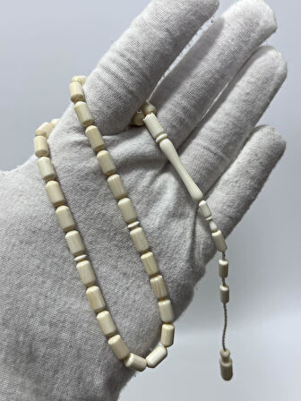 Kesme Fildişi Tesbih 9,17 Gram - Koleksiyonluk Fil Dişi Tespih