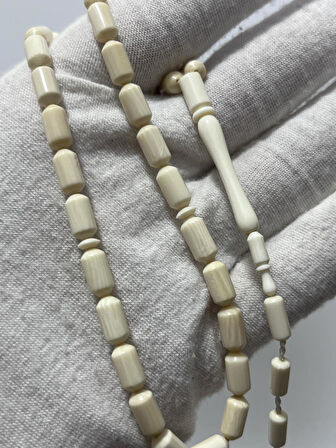 Kesme Fildişi Tesbih 9,17 Gram - Koleksiyonluk Fil Dişi Tespih