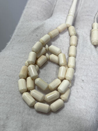 Kesme Fildişi Tesbih 9,17 Gram - Koleksiyonluk Fil Dişi Tespih