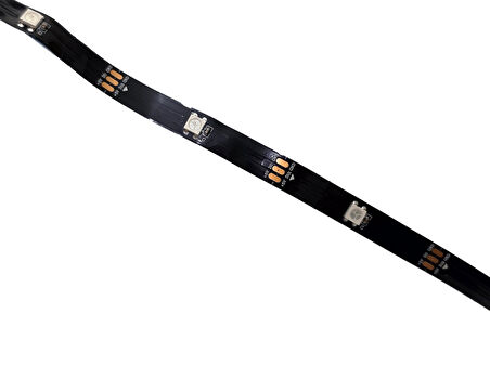 WS2812B Adreslenebilir Rgb Şerit Led 5 Metre 90 Led