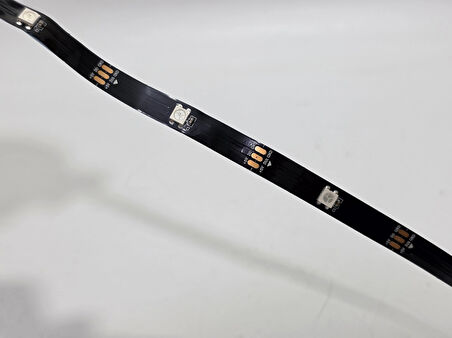 WS2812B Adreslenebilir Rgb Şerit Led 5 Metre 90 Led
