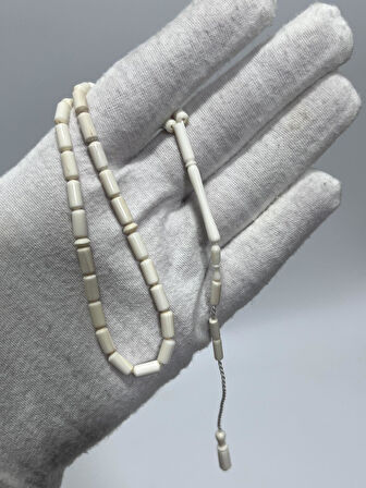 Kesme Fildişi Tesbih 5,33 Gram - Koleksiyonluk Fil Dişi Tespih