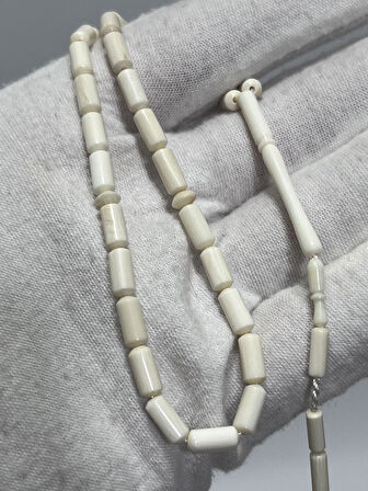 Kesme Fildişi Tesbih 5,33 Gram - Koleksiyonluk Fil Dişi Tespih