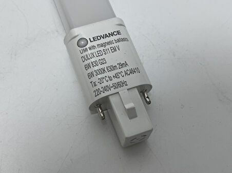 Ledvance Dulux Led S11 EM V Kompakt Led Lamba G23 6W 230V