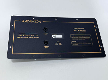 Adamson S188 Subwoofer Hoparlör Arka Kapak