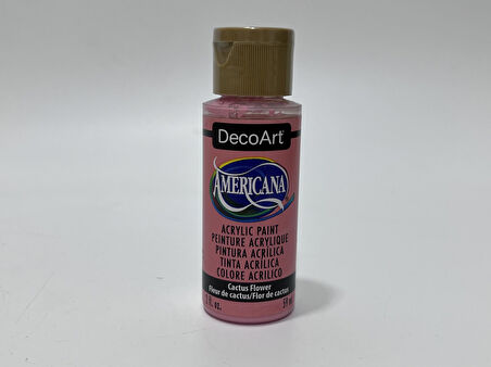 Decoart Americana Cactus Flower Kırmızı Akrilik Boya 2oz DA384