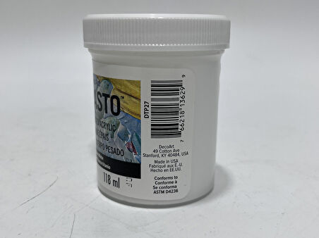Decoart Impasto Titanium White Beyaz Akrilik Boya 4oz DTP27