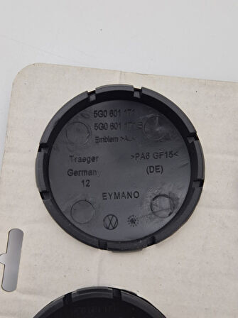 Volkswagen Jant Göbeği Set 65mm 5G0601171B