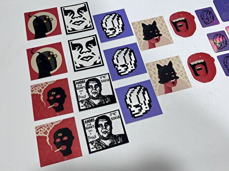 Karma Sticker Koleksiyonu 24 Adet
