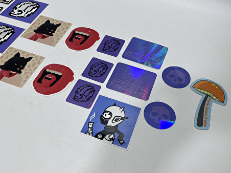 Karma Sticker Koleksiyonu 24 Adet