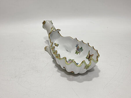 Herend 7760 Kraliçe Victoria VBA El Boyama Porselen Küllük