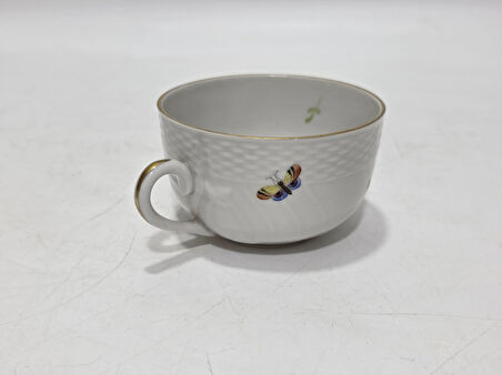 Herend 1726-2 El Boyama Porselen Çay Fincanı 