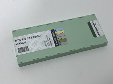 Walter NTS-ER-22 5.00ISO WXM20 Cnc Diş Açma Ucu 10 Adet 