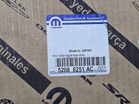 Jeep Grand Cherokee Direksiyon Amortisörü 52088251AC (2000-2004)