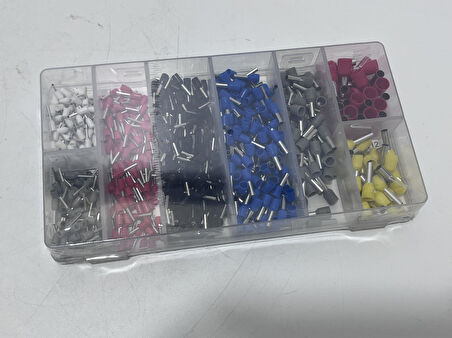 HSC8 6-4A Awg23-7 Terminal Sıkma ve Tel Sıyırma Pense Seti (800 Parça)