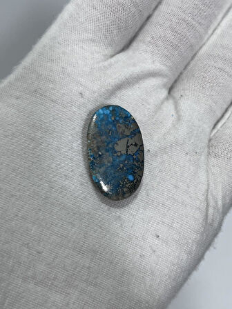 Doğal İran Nişabur Firuze (Turkuaz) Taşı  30,8 Karat - 6,18 Gram