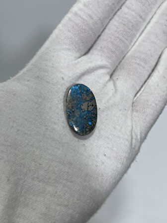 Doğal İran Nişabur Firuze (Turkuaz) Taşı  30,8 Karat - 6,18 Gram