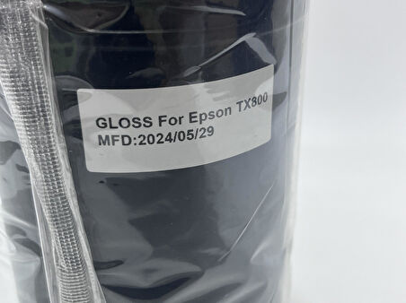 Epson TX800 Uyumlu UV-DTF Mürekkep 1000Ml Gloss (29/05/2024 Tarihli)