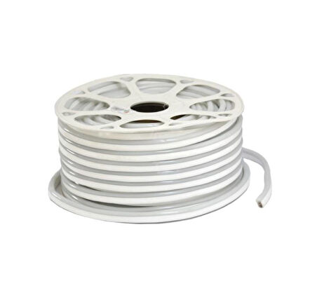 Neon Led Kılıfı 7mm 5 Metre Beyaz