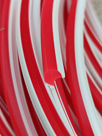 Neon Led Kılıfı 7mm 5 Metre Kırmızı