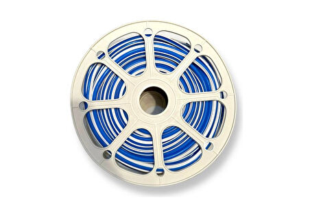 Neon Led Kılıfı 7mm 5 Metre Mavi 