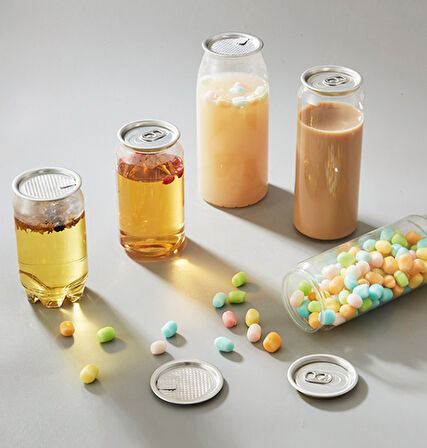 Şeffaf Plastik İçecek Kabı 100 Adet