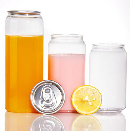 Şeffaf Plastik İçecek Kabı 100 Adet