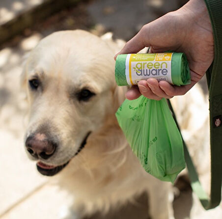 GreenAware Kompostlanabilir Köpek Dışkısı Poşeti (60 Adet)