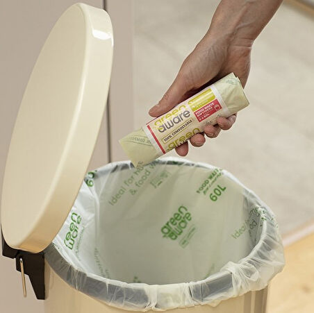 GreenAware Kompostlanabilir Poşet 60L (10 Adet)