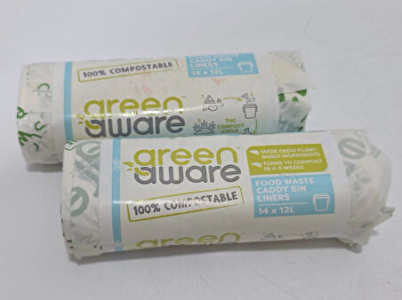 GreenAware Kompostlanabilir Poşet 12L (28 Adet)